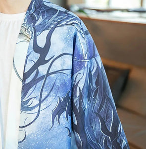 Blue Dragon Kimono Jacket 'Toyama'