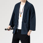 Load image into Gallery viewer, Blue Men Kimono
