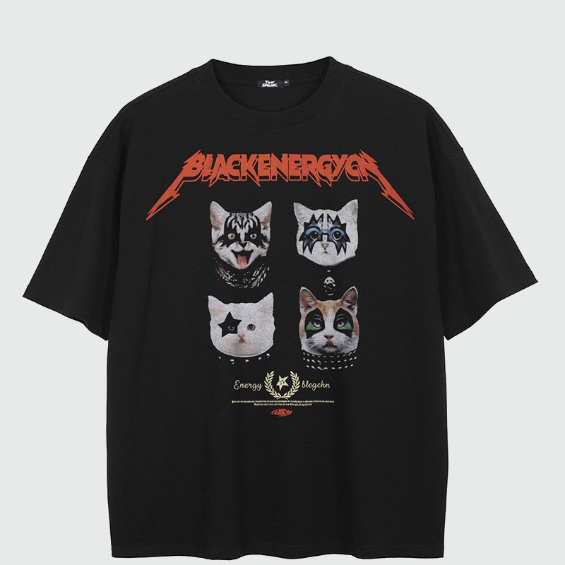 Cat Streetwear T-Shirt