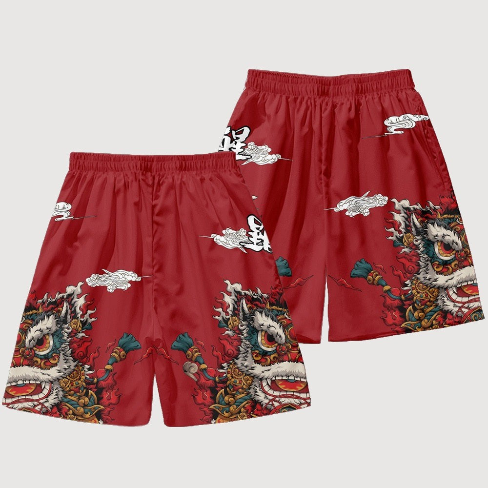 Chinese Lion Shorts 'Nankin's