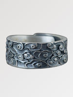 Load image into Gallery viewer, Cloud Design Silver Ring &#39;Sora&#39;
