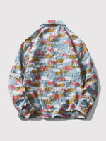 Load image into Gallery viewer, Colorful Denim Jacket &#39;Harajuku&#39;

