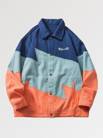 Load image into Gallery viewer, Colorful Oversize Denim Jacket &#39;Yamadera&#39;
