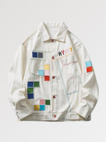 Load image into Gallery viewer, Colorful Patchwork Jacket &#39;Shingo&#39;
