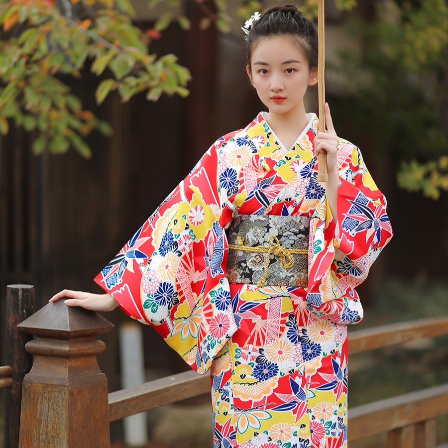 Colorful Women Kimono