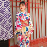 Load image into Gallery viewer, Colorful Women&#39;s Japanese Kimono &#39;Komaki&#39;
