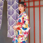 Load image into Gallery viewer, Colorful Women&#39;s Japanese Kimono &#39;Komaki&#39;
