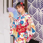 Load image into Gallery viewer, Colorful Women&#39;s Japanese Kimono &#39;Komaki&#39;
