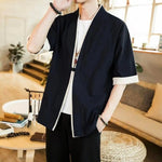 Load image into Gallery viewer, Cotton Kimono Jacket &#39;iKON&#39;
