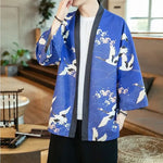 Load image into Gallery viewer, Crane Pattern Kimono Jacket &#39;Utsunomiya&#39;

