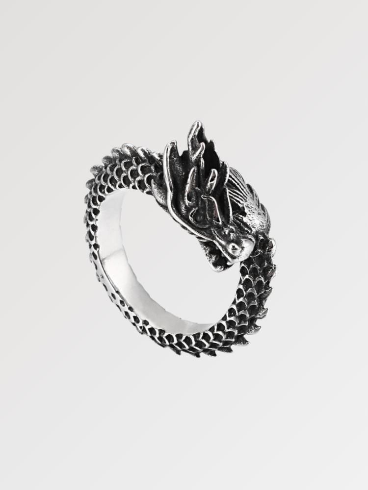 Dragon Silver Ring 'Chinese Carnival'