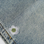 Load image into Gallery viewer, Embroidered Denim Shorts
