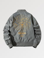 Load image into Gallery viewer, Embroidered Japanese Bomber &#39;Yamagata&#39;
