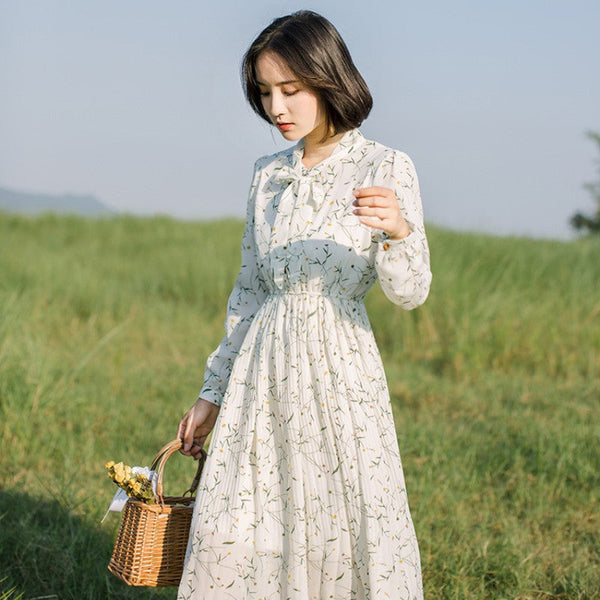 Floral Print Maxi Dress 'Miyamoto' M Floral Print Maxi Dress 'Miyamoto' M
