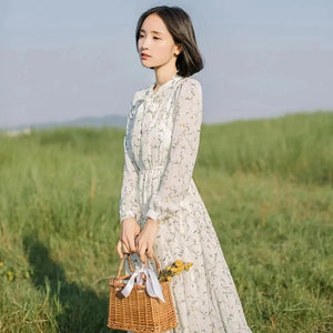 Floral Print Maxi Dress 'Miyamoto' M Floral Print Maxi Dress 'Miyamoto' M