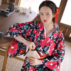 Floral Women Kimono