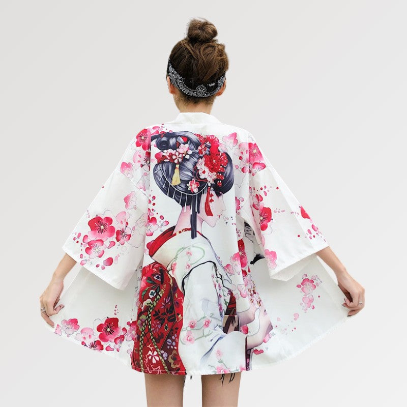 Geisha Kimono Jacket 'Sunpyre'