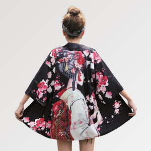 Geisha Kimono Jacket 'Sunpyre'