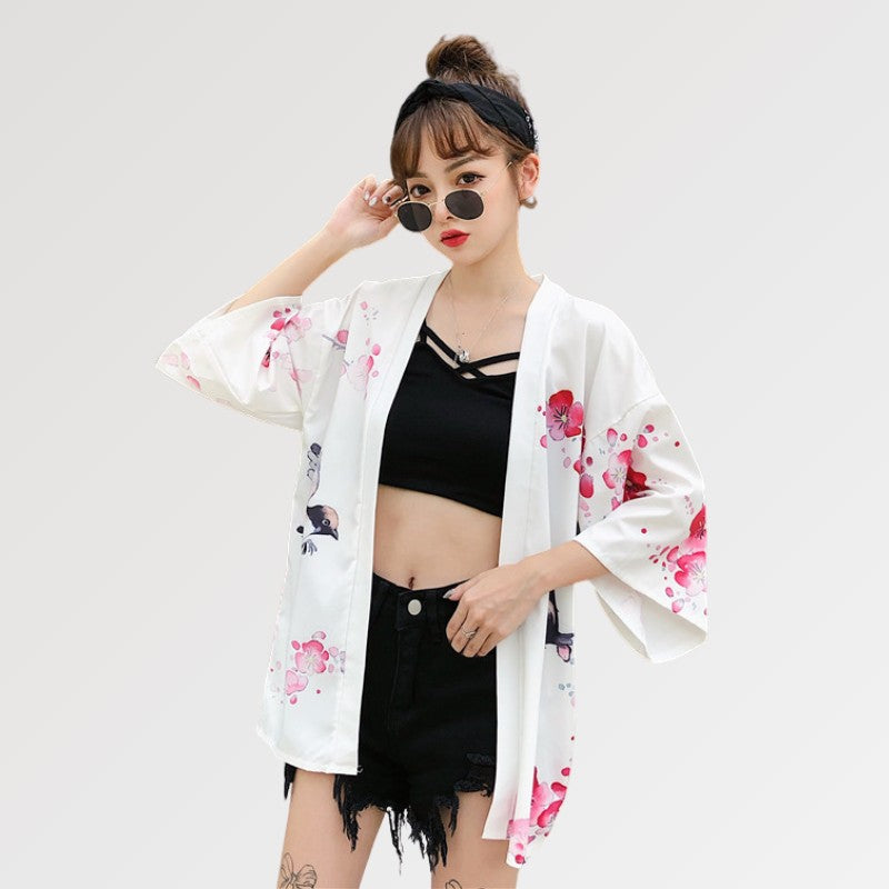 Geisha Kimono Jacket 'Sunpyre'