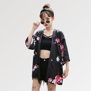 Geisha Kimono Jacket 'Sunpyre'