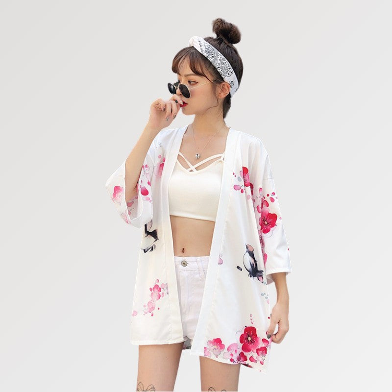 Geisha Kimono Jacket 'Sunpyre'