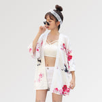 Load image into Gallery viewer, Geisha Kimono Jacket &#39;Sunpyre&#39;
