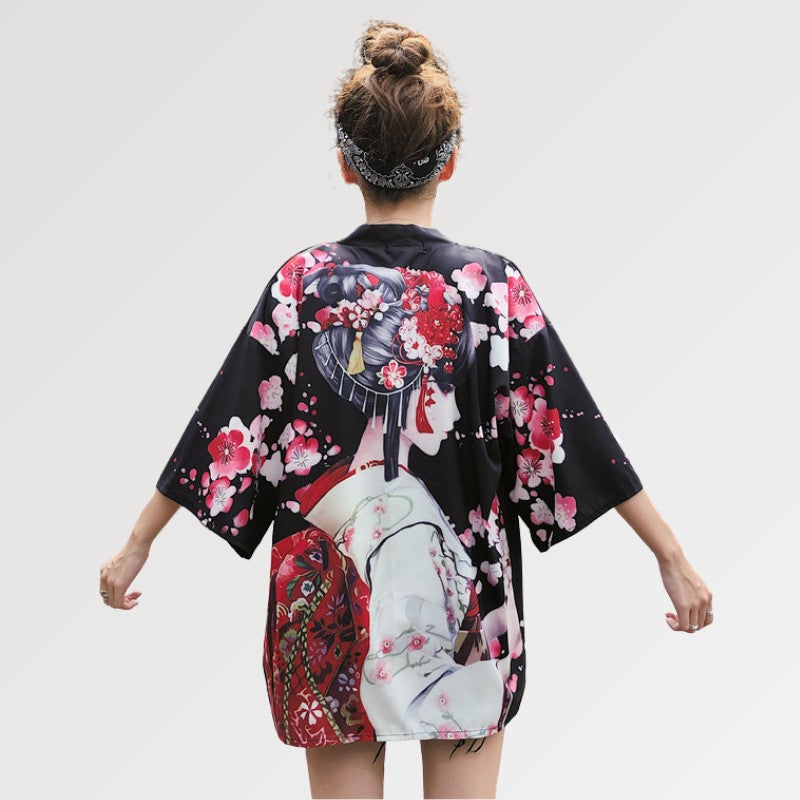 Geisha Kimono Jacket 'Sunpyre'