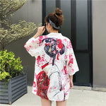 Load image into Gallery viewer, Geisha Kimono Jacket &#39;Sunpyre&#39;
