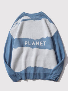 Japanese Anime Inspiration Sweater 'Planet'