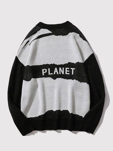 Japanese Anime Inspiration Sweater 'Planet'