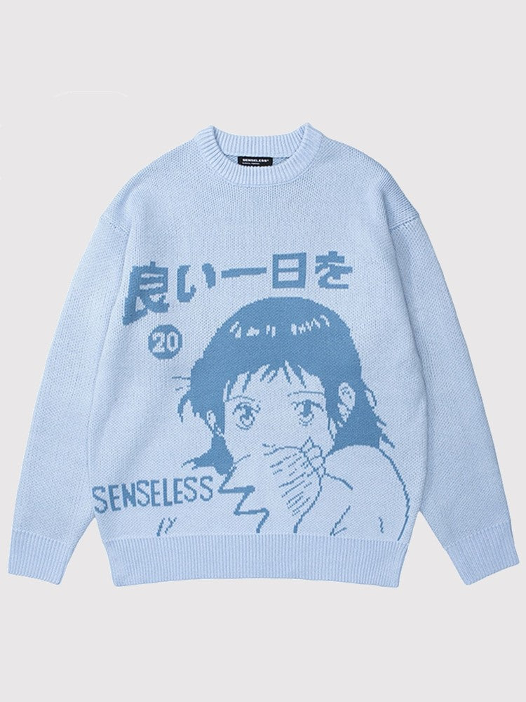 Anime sweater sale