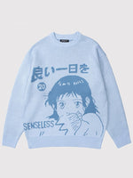 Load image into Gallery viewer, Japanese Anime Sweater &#39;Shizuoka&#39;
