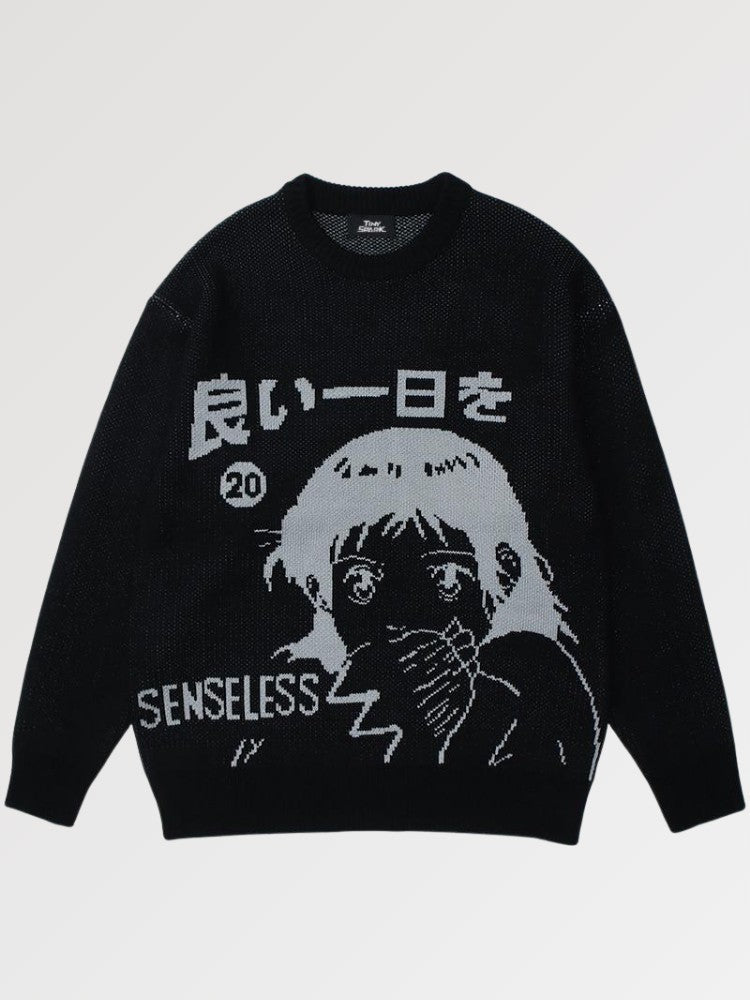 Japanese Anime Sweater 'Shizuoka'