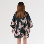 Load image into Gallery viewer, Japanese Crane Kimono Jacket &#39;Itsukushima&#39;
