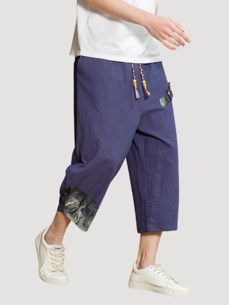 Japanese Cropped Pants