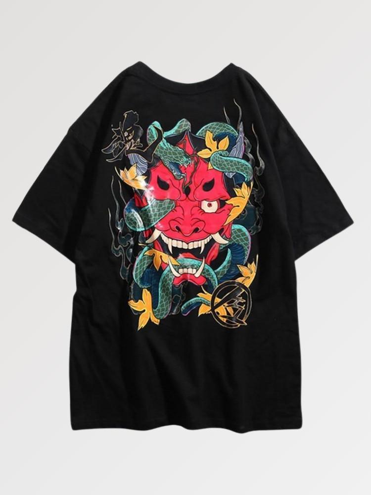 Japanese Demon Shirt 'Hannya'