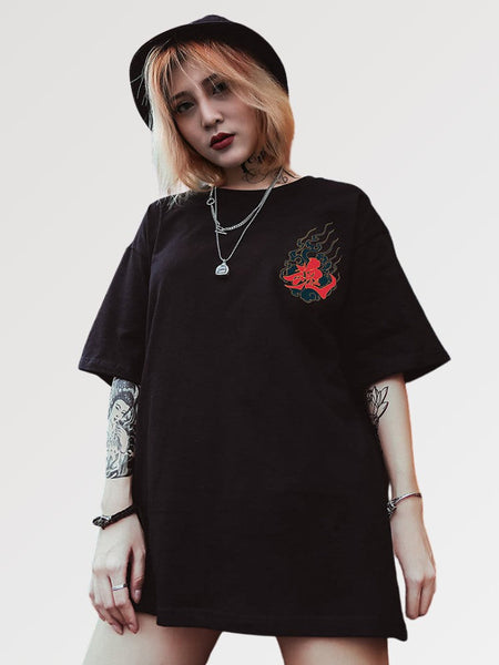 demon dress shirt KPop Demon Hunters Saja Boys Group Portrait T-Shirt - BoxLunch Exclusive