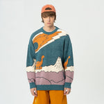 Load image into Gallery viewer, Japanese Dinosaur Sweater &#39;Kyoryu&#39;
