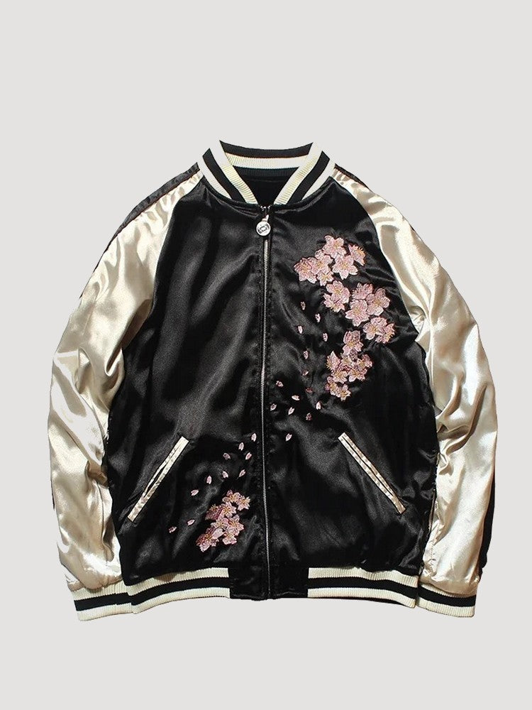 Flower bomber jacket best sale