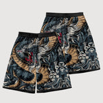 Load image into Gallery viewer, Japanese Dragon Shorts &#39;Kanibaru&#39;
