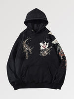 Load image into Gallery viewer, Japanese Embroidered Hoodie &#39;Tori&#39;
