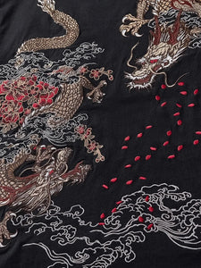 Japanese Embroidered Shirt 'Doragon'