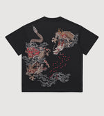 Load image into Gallery viewer, Japanese Embroidered Shirt &#39;Doragon&#39;
