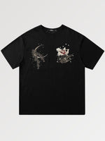 Load image into Gallery viewer, Japanese Embroidered Shirt &#39;Fox&#39;
