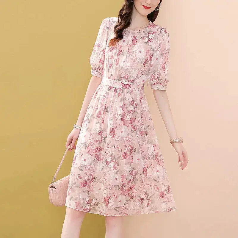 Japanese Floral Dress 'Hana'