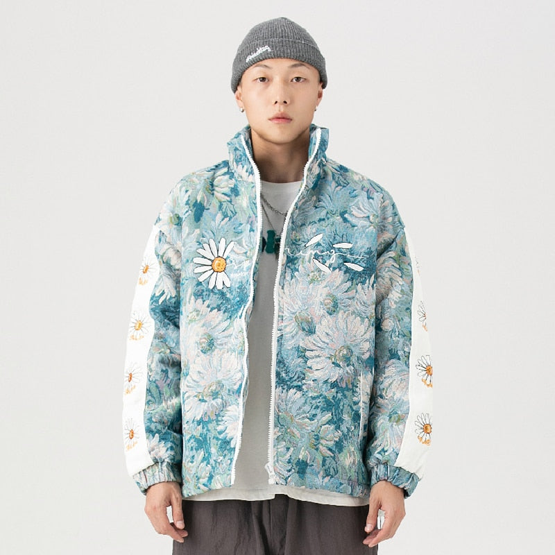 Japanese Tree Jacket Japanese Floral Jacket 'Furawazu' – My Japan Clothes