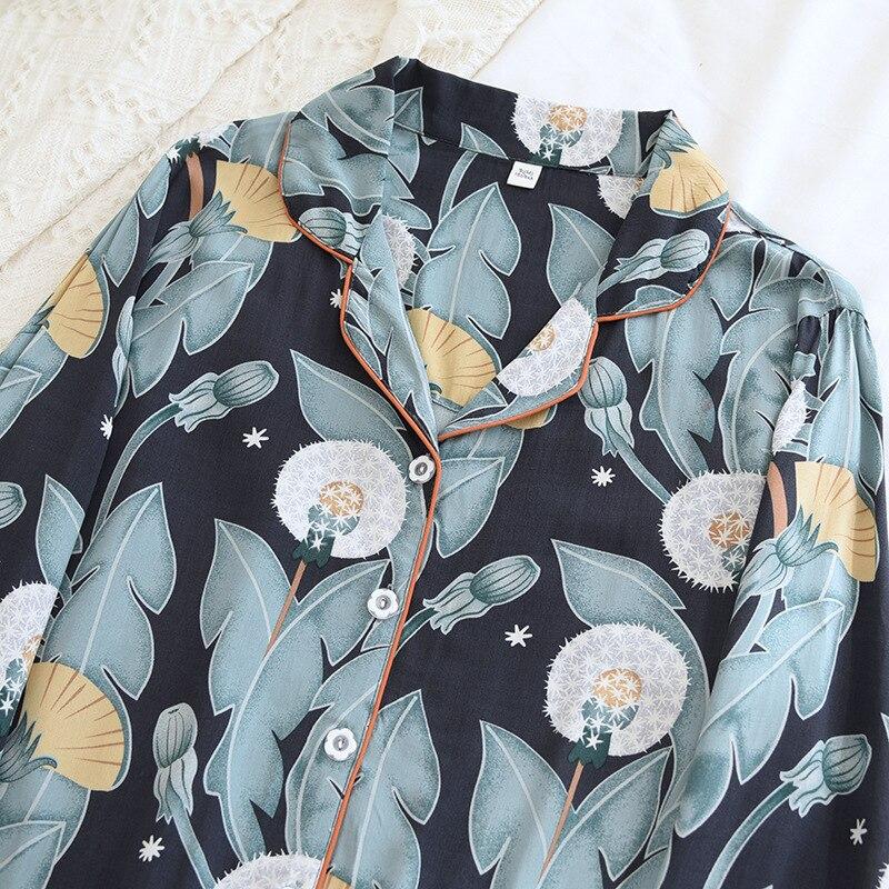 Japanese Floral Pajamas Set