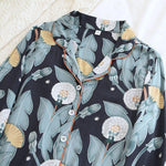 Load image into Gallery viewer, Japanese Floral Pajamas Set
