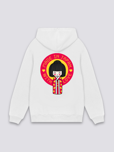 Japanese Geisha Design Hoodie