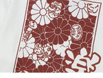 Load image into Gallery viewer, Japanese Hoodie Flower Pattern &#39;Furawazu&#39;
